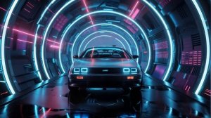 Synthwave Tunnel Ride