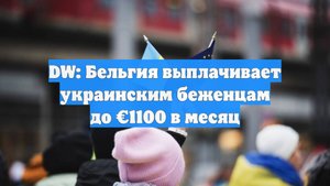 DW: Бельгия выплачивает украинским беженцам до €1100 в месяц