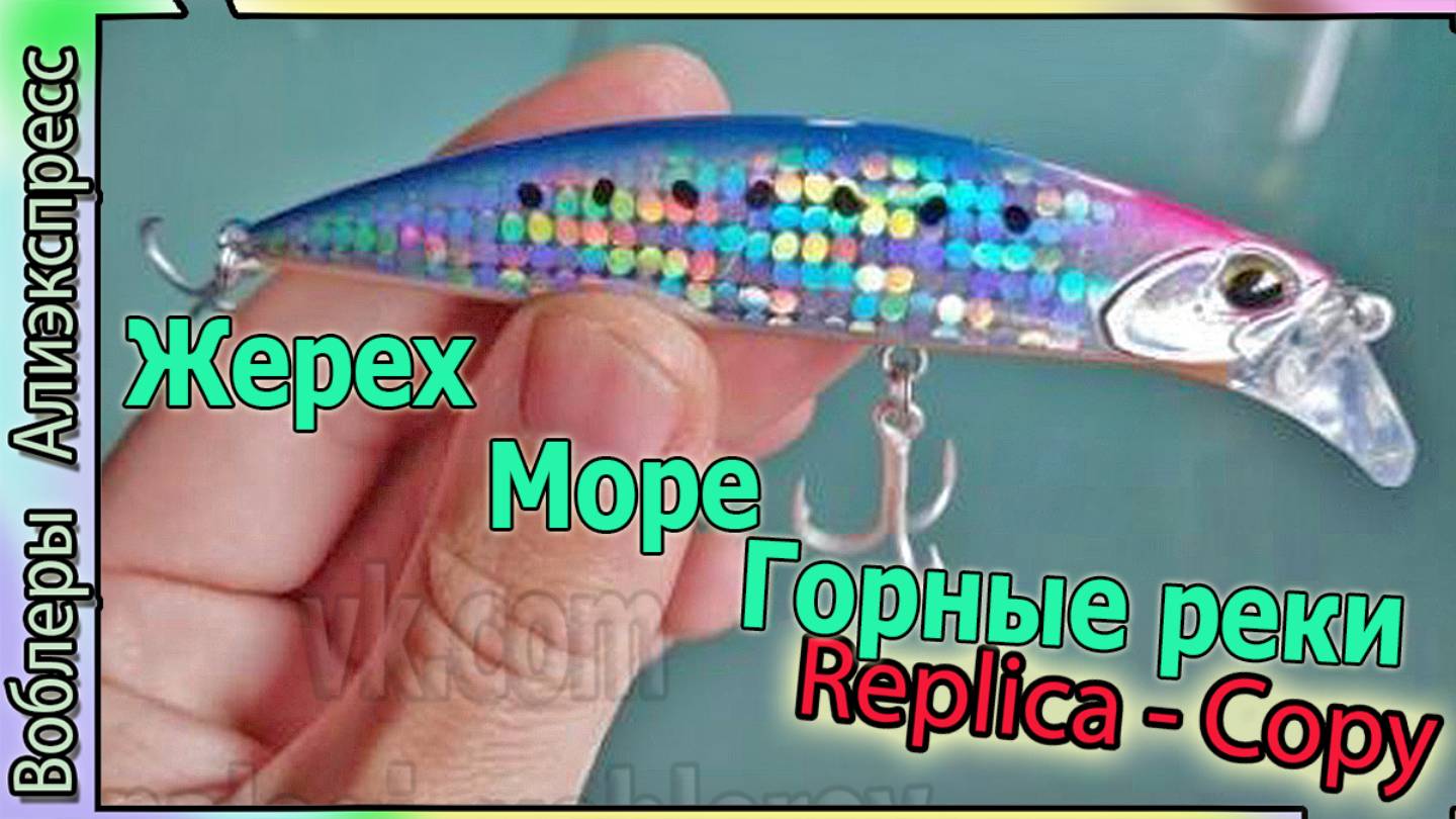 Копия - DUO Beach Walker Fulcrum  - Sinking lure - Тонущий воблер для моря или Жереха #copielures
