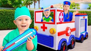 Приключения Скорой Помощи — Детские Истории с Оливером и Мамой