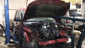 Land Rover Discovery 3 свап, японский двигатель 3UZ-FE. 2020