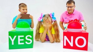 Диана и Рома - ДА или НЕТ челлендж