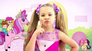 Диана и Рома играют в прятки и находят потерянных щенков