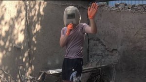 При демонтаже сарая понадобилась защита от радиации. Лайфхак.