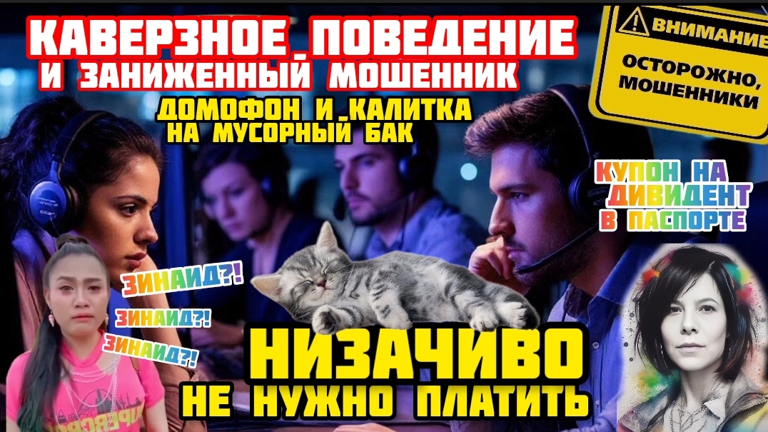 Подборка разговоров с глупыми мошенниками. Весёлые беседы обо всём/Нюша/Антимошенники
