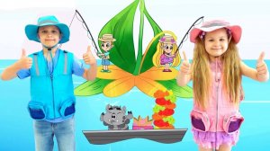 Диана и Рома ищут пропавшие подарки на День рождения