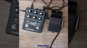 Overdrive/Boost/Distortion/Fuzz через Combo Deluxe 65