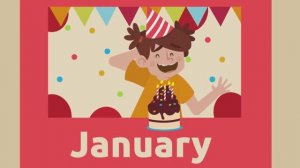 Months of the Year song - Vocabulary for Kids
