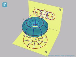 7.12б. Кольцо, заданное каркасом и отсеком