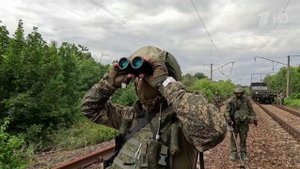 Военнослужащие железнодорожных войск отмечают профессиональный праздник в зоне СВО