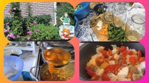 6-08-2025г.Жизнь в деревне.Заготовки на зиму.На обед дымляма.