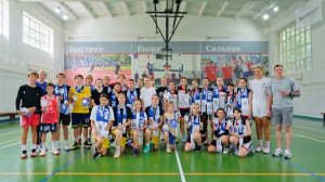 Тренировку для юных железногорских баскетболистов провели тренеры «Динамо» Курск