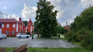 Мой город в Сибири. Дождливое утро августа. Небо удивляет!