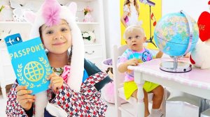 Диана узнаёт о правилах в Аэропорту