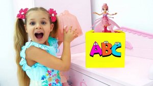Диана и Папа учатся и играют!