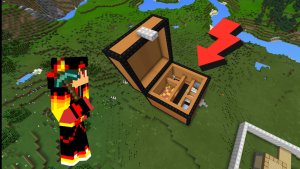 КАК ПОСТРОИТЬ ДОМ В СУНДУКЕ В МАЙНКРАФТ