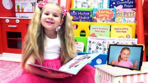 Диана и её весёлый день с подружкой Kin Tin