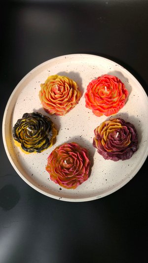 Немного о формовых свечах. Какой воск подходит больше всего.