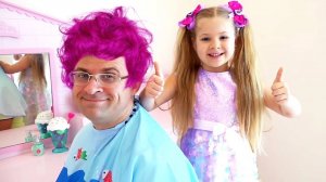 Диана и Рома - волшебные Резинки для волос