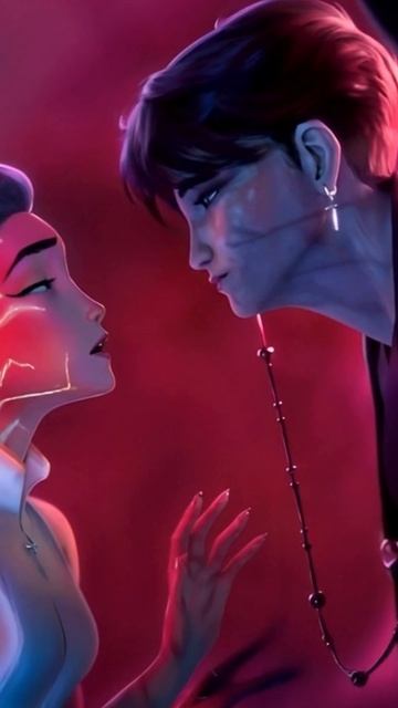 Oops, it's a kiss... K-Pop Demon Hunters  - #kpopdemonhunters #kpop #newsong #kpopdemonhunters