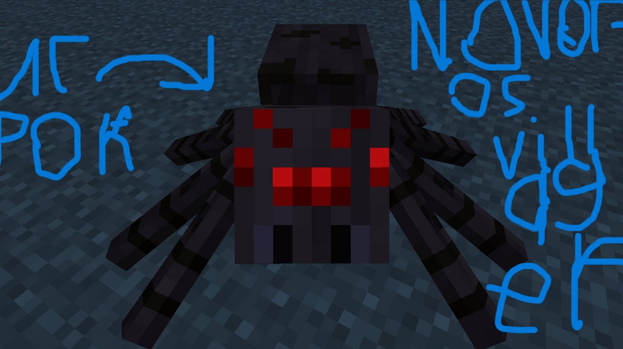 Как играть за паука в Майнкрафте? Мод Metamorph.