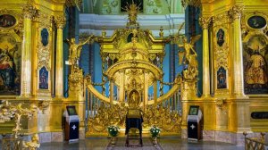 Виды Петропавловского собора в Санкт-Петербурге. Усыпальница российских императоров.
