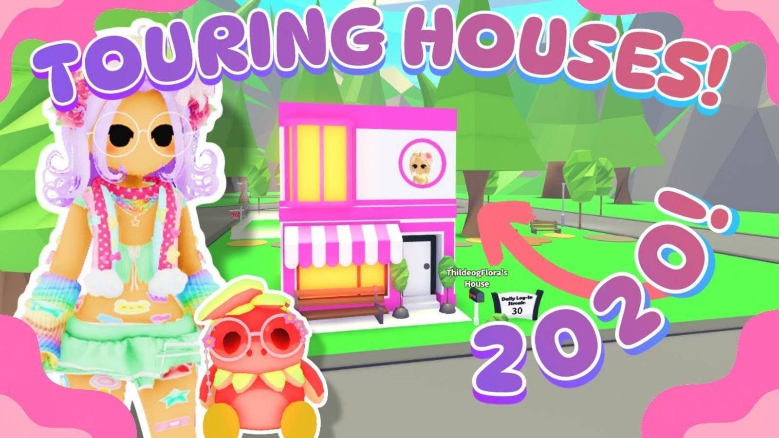 ОБЗОР МОИХ КРУТЫХ ДОМОВ АДОПТ МИ РОБЛОКС! 2 ЧАСТЬ Adopt me Roblox