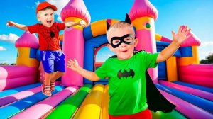 Батутный Парк для Супергероев