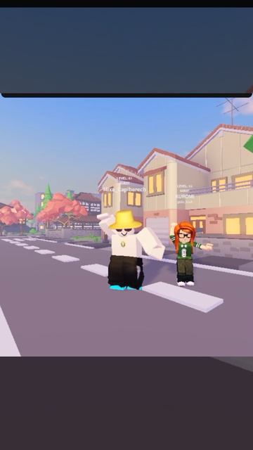 Парный танец. Роблокс