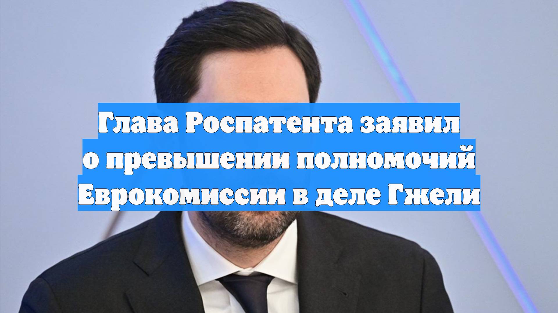 Глава Роспатента заявил о превышении полномочий Еврокомиссии в деле Гжели
