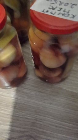 Компот из персиков и груш.