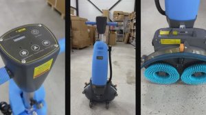 Компактная поломоечная машина ASTOR X06C Plus с увеличенными баками