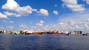 🌊 Вид Архангельска с Северной Двины! Красота Севера России.