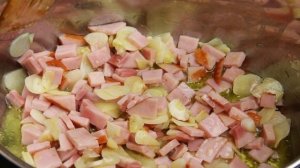 Испанский чесночный суп с перцем