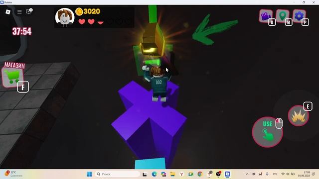 RobloxМега побег:игра в кальмара  1часть