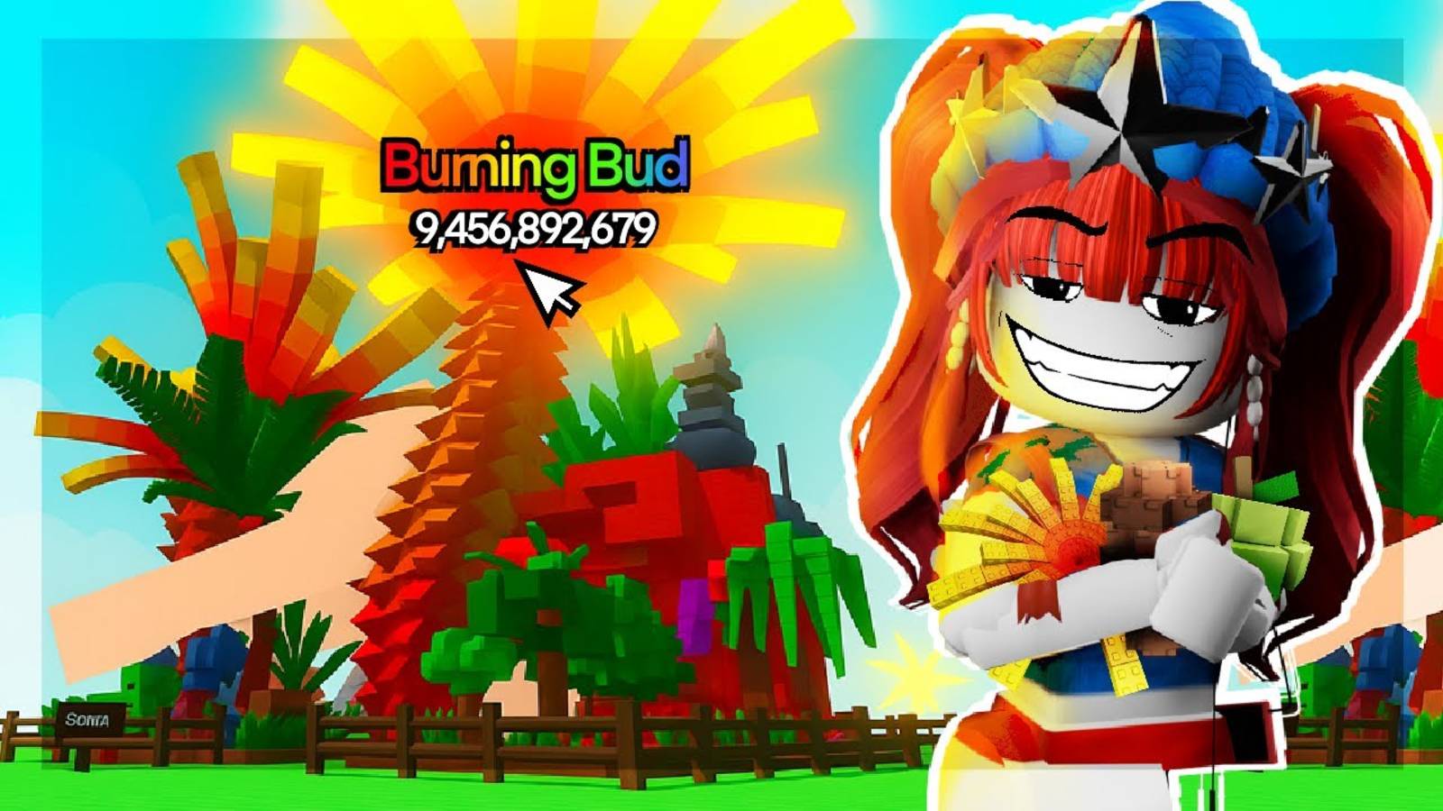 Вырасти сад 🌱 САМЫЙ БОГАТЫЙ САД В Grow a garden ROBLOX