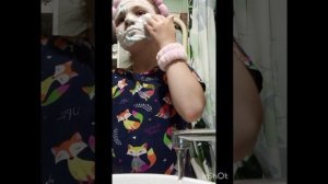 моё утро и как я умываюсь