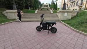 Кисловодск. Вдоль Березовского ущелья на электроскутере  WHITE SIBERIA ZVER. 6 августа 2025 1 часть