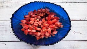 Испанский салат из фасоли