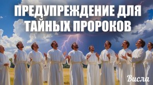 ПРЕДУПРЕЖДЕНИЕ ДЛЯ ТАЙНЫХ ПРОРОКОВ. Висла