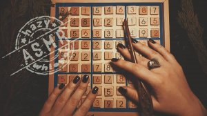 АСМР • Играем в судоку • Расслабляющий шепот