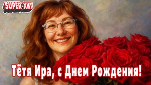 Тётя Ира, с днем рождения! (песня на заказ - Музыкальный апельсин)