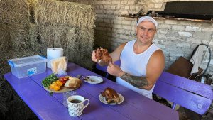 Саня Новиков. Дегустация перепелов. Их больше нет.