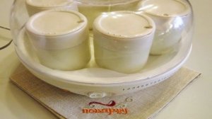 Йогурт с фруктами в йогуртнице