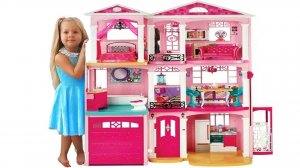 Дом куклы Барби - Самая большая Игрушка Барби на Kids Diana Show   Barbie Doll House