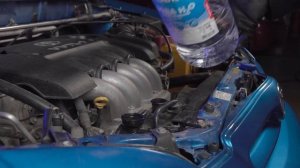 Классическая очистка системы охлаждения двигателя  от LAVR