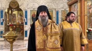 Проповедь владыки Гурия по окончании Благодарственного молебна