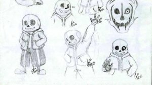 Как нарисовать санса