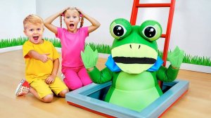 Оливер и Мама проходят гигантский Лабиринт