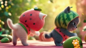 братья коты-арбузы